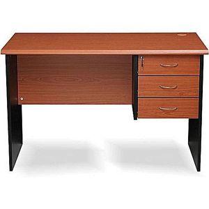 4 feet Office Table with 3 Drawers-Cherry-BLKL Home Office Garden | HOG-HomeOfficeGarden | HOG-Home.Office.Garden