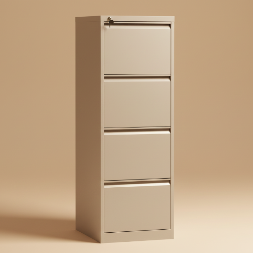 4 Drawer Metal Filing Cabinet-FC-D4F. @HOG - Home Office Garden Online Marketplace