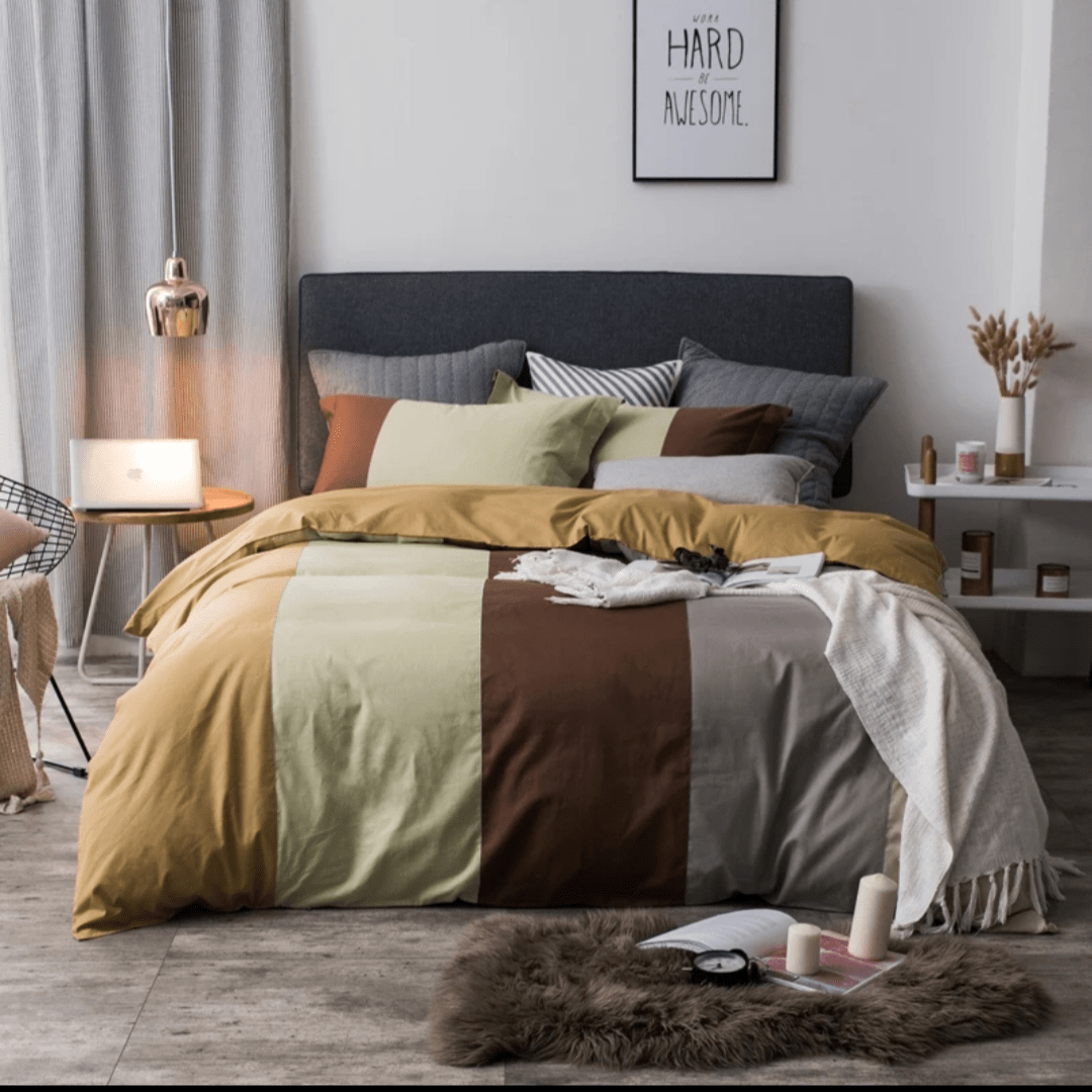 6 100% America cotton bedding set uniquely designed and do not wither or spoil with every wash Home Office Garden | HOG-HomeOfficeGarden | online marketplace