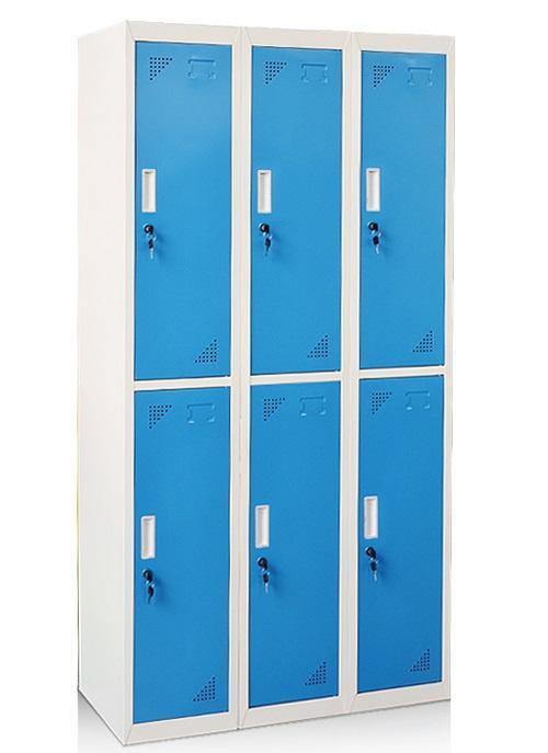 6-Door Student Metal Locker Home Office Garden | HOG-HomeOfficeGarden | online marketplace