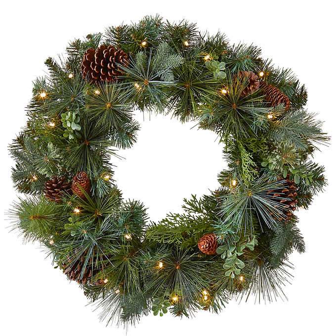60cm Aspen Deluxe Wreath Home Office Garden | HOG-HomeOfficeGarden | online marketplace