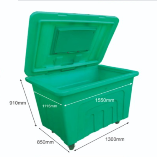 660 Litres Plastic Wheelie Refuse Bin. @HOG - Home Office Garden Online Marketplace