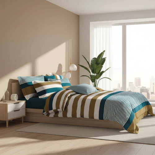 6 100% America Cotton Bedding Set Uniquely Designed. @HOG - Home Office Garden Online Marketplace