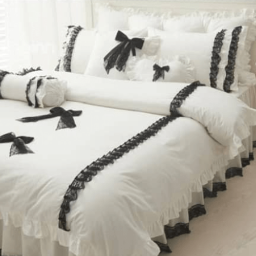 7 Off White America Cotton Bedding Set Uniquely Designed @HOG - Home Office Garden Online Marketplace