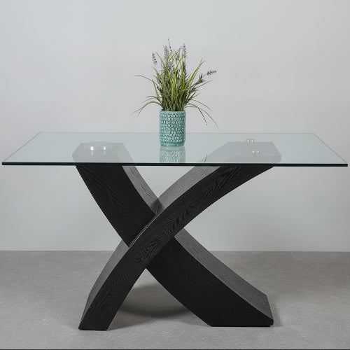 8 Seater Criss Cross Dining Table Only @HOG - Home Office Garden Online Marketplace