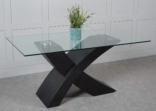 8 Seater Criss Cross Dining Table Only @HOG - Home Office Garden Online Marketplace