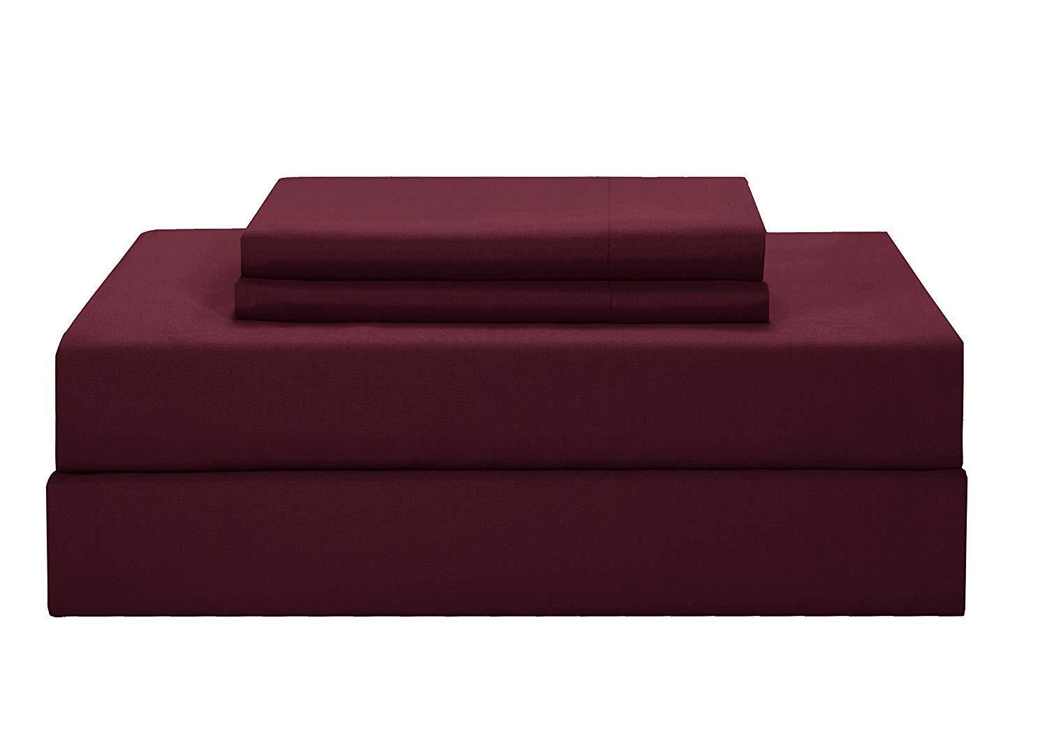 8pc Bedding Set with Duvet covers & 4 pillow cases-Burgundy Home Office Garden | HOG-HomeOfficeGarden | online marketplace