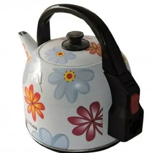 Linsan Round Floral Print Kettle Electric - 4.8L