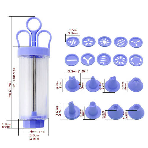 Home, Office, Garden online marketplace Cookie Press - 18pcs