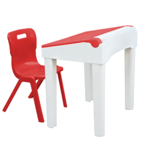 Academy Flip Top Desk + Strong M Chair Set- 7 to 9 Years Old. @HOG - Home Office Garden Online Marketplace