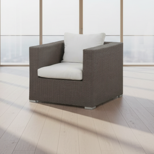 Brown Single Seater Rattan Sofa Set. @HOG - Home Office Garden Online Marketplace