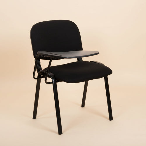 Chair with Writing Pad-Black. @HOG - Home Office Garden Online Marketplace