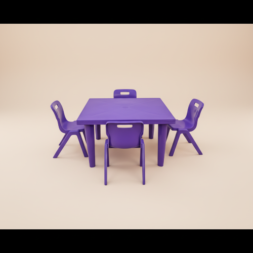 Champion Kiddies Plastic Table +4 Strong S Chairs Set Home Office Garden | HOG-HomeOfficeGarden | online marketplace