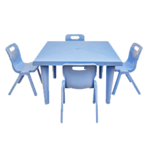 Champion Kiddies Plastic Table +4 Strong S Chairs Set Home Office Garden | HOG-HomeOfficeGarden | online marketplace