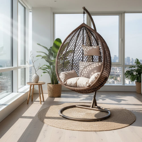 Congo Rattan Hanging Chair - 011. @HOG - Home Office Garden Online Marketplace