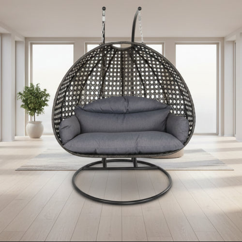 Congo Twin Rattan Hanging Chair. @HOG - Home Office Garden Online Marketplace