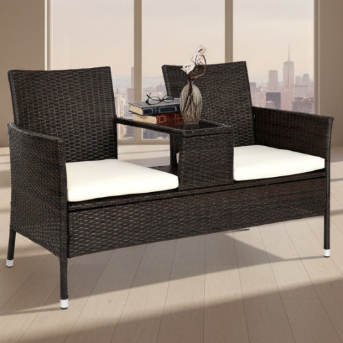 Costway Patio Rattan Sofa Love-Seat Table Chairs. @HOG - Home Office Garden Online Marketplace
