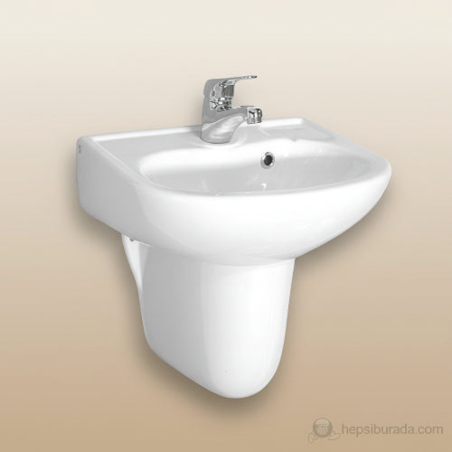 ECE Karizma Washbasin 59cm with Half Pedestal. @HOG - Home Office Garden Online Marketplace
