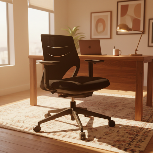EFIT Office Chair with Black Back. @HOG - Home Office Garden Online Marketplace