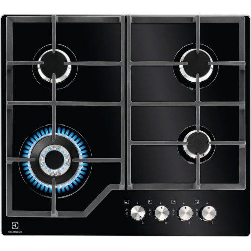 Electrolux Kgg6436k Built in Gas on Glass Hob 60cm. @HOG - Home Office Garden Online Marketplace