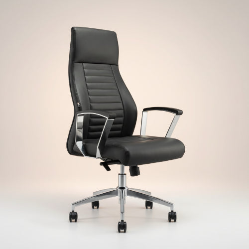 Ergonomic Leather High Back Chair. @HOG - Home Office Garden Online Marketplace