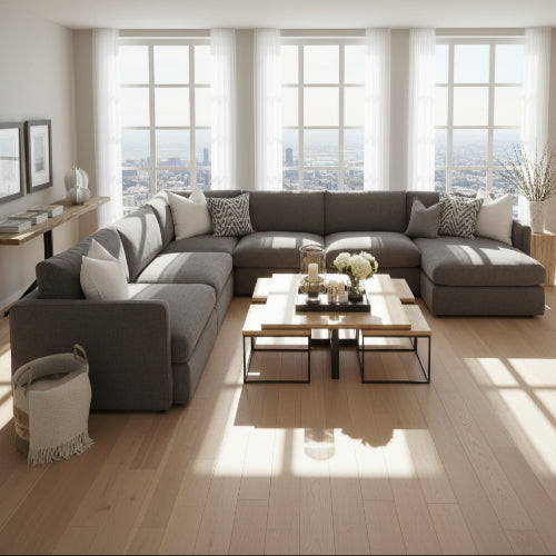 Exquisite Modular Sectional Sofa Set @HOG - Home Office Garden Online Marketplace