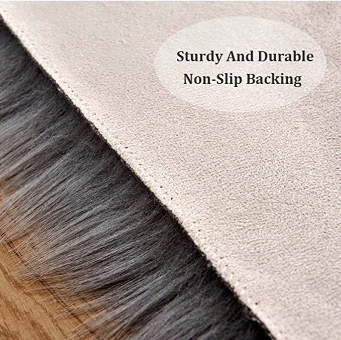 Faux Sheepskin Fur Rug 2 x 5.2 ft | HOG- Home. Office. Garden online marketplace