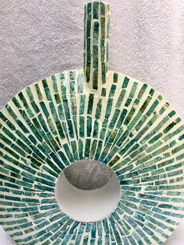 Decorative Doughnut Floor Ceramic Vase For Flowers Pampas Grass Home, Office, Garden online marketplace