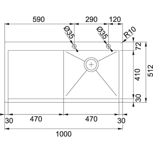 Franke Sink | 127.0203.465. @HOG - Home Office Garden Online Marketplace
