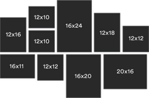 Gables Wall Clusters Picture Frames. @HOG - Home. Office. Garden online marketplace
