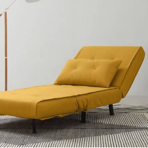 Haru Single Sofa Bed Butter - Yellow