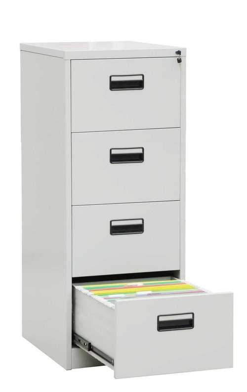 HOG FC-D4 - 4 Drawer Filing Cabinet. @HOG - Home Office Garden Online Marketplace