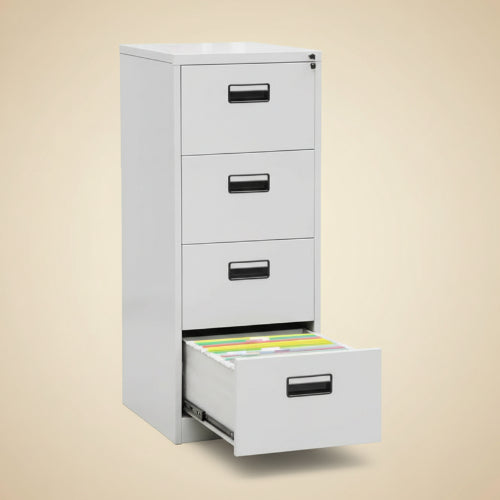 HOG FC-D4 - 4 Drawer Filing Cabinet. @HOG - Home Office Garden Online Marketplace