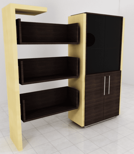 Hanger Cabinate Bookshelf. @HOG - Home Office Garden Online Marketplace