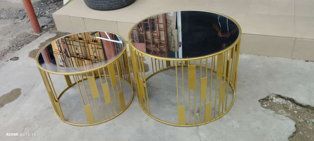 Double Mirror Coffee Table