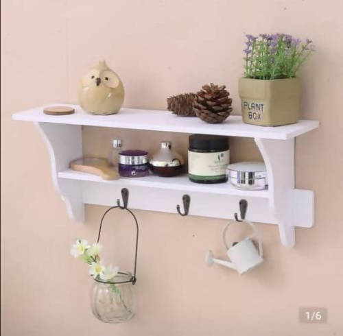 Wall Shelf/ Wall Hanging Decoration/ Garden Shelf Hook Home Office Garden | HOG-HomeOfficeGarden | online marketplace