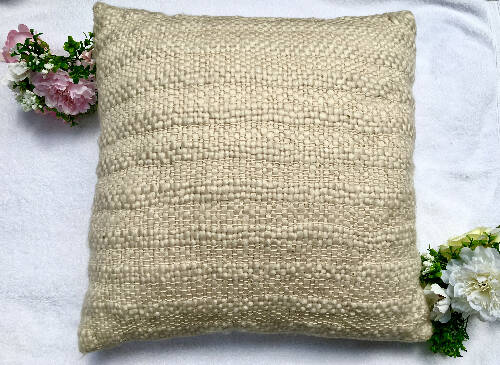 Threshold Cable Knitted Jacobean Toss Pillow - 20in X 20in - Beige Home, Office, Garden online marketplace