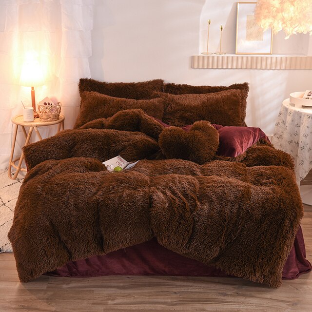 Fur Bedding Set Home Office Garden | HOG-HomeOfficeGarden | online marketplace