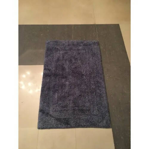 Linsan Costco Bath Rug Cotton Reversible Washable - 19" X 24" - Blue @HOG - Home Office Garden Online Marketplace