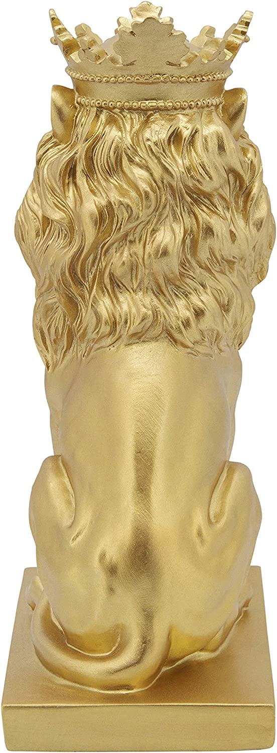 Lion Figurine with Crown | HOG-Home. Office. Garden online marketplace