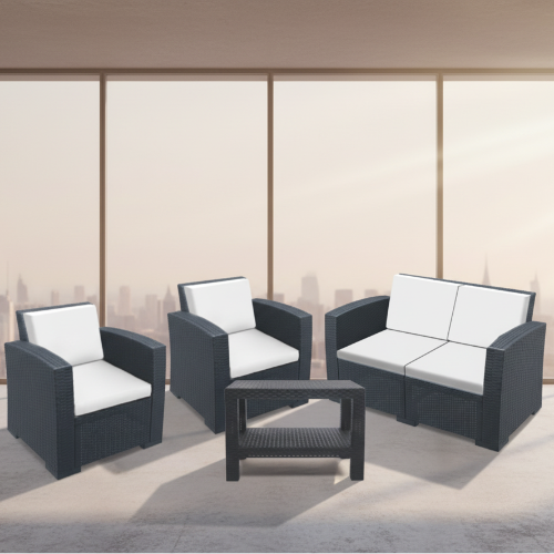 Lugano 4 -Seater Lounge Set @HOG - Home Office Garden Online Marketplace