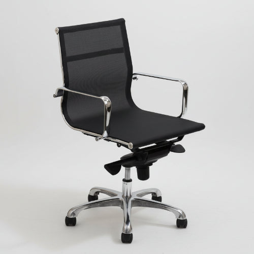 Mesh Low Back Swivel Chair - Nat2 @HOG - Home Office Garden Online Marketplace