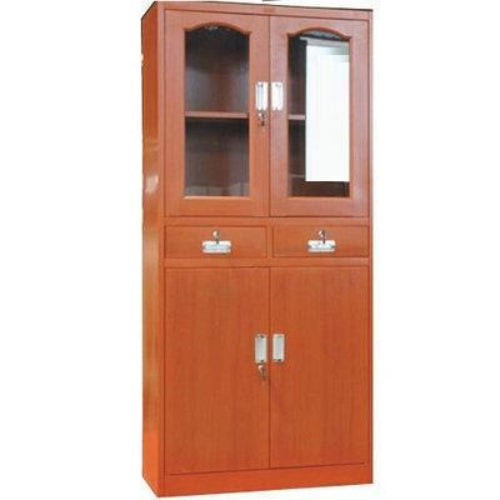 Metal Cabinet with Glass & Metal Door-Full Height. @HOG - Home Office Garden Online Marketplace