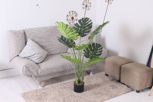 Monstera Artificial Mini Potted Plant | 60cm. @HOG - Home Office Garden Online Marketplace