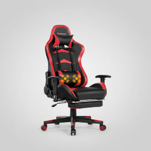 Office Chair Leather Gaming Chairs Footrest Recliner @HOG - Home Office Garden Online Marketplace