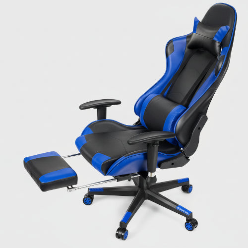 Office Chair Leather Gaming Chairs Footrest Recliner @HOG - Home Office Garden Online Marketplace