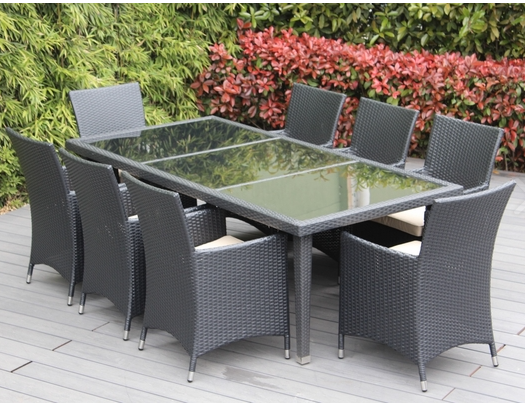 Outdoor Patio Wicker/Rattan Furniture 29-Piece Seating, Dining and Chaise Lounge Set. @HOG - Home Office Garden Online Marketplace