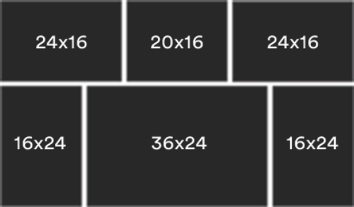 Parkside Wall Clusters Picture Frames. @HOG - Home Office Garden Online Marketplace