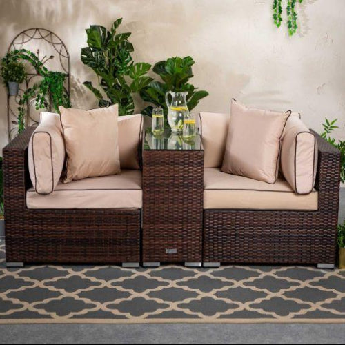 Rattan Garden Armed High Bistro Set. @HOG - Home Office Garden Online Marketplace