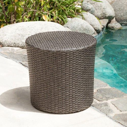 Rattan Side Table. @HOG - Home Office Garden Online Marketplace